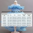 thumbnail image 3 of Delliss Girl Tutu Dress Tulle Ruffles Wedding Party Evening Layered Tutu Dresses Birthday Princess Dress 3-11Y, 3 of 6