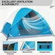 thumbnail image 3 of Carpa de Camping JELUCAMP Cúpula para 5/6 personas Impermeable Azul, 3 of 8