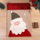 thumbnail image 1 of Adornos navideños, bolsas de tela con cordón grandes navideñas, bolsas de regalo con diseño de Papá Noel, muñeco de nieve, alces, dulces y bocadillos., 1 of 6