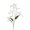 A, variant on H Oil Painting Style Artificial Flame Orchid Silk Flowers 5 Colors Faux Floral Stems For Wedding Arch Home Vase Decor Window Display Bouquet