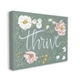 thumbnail image 3 of Stupell Industries Thrive Floral Border Botanical & Floral Painting Gallery Wrapped Canvas Print Wall Art, 30 x 24, 3 of 7