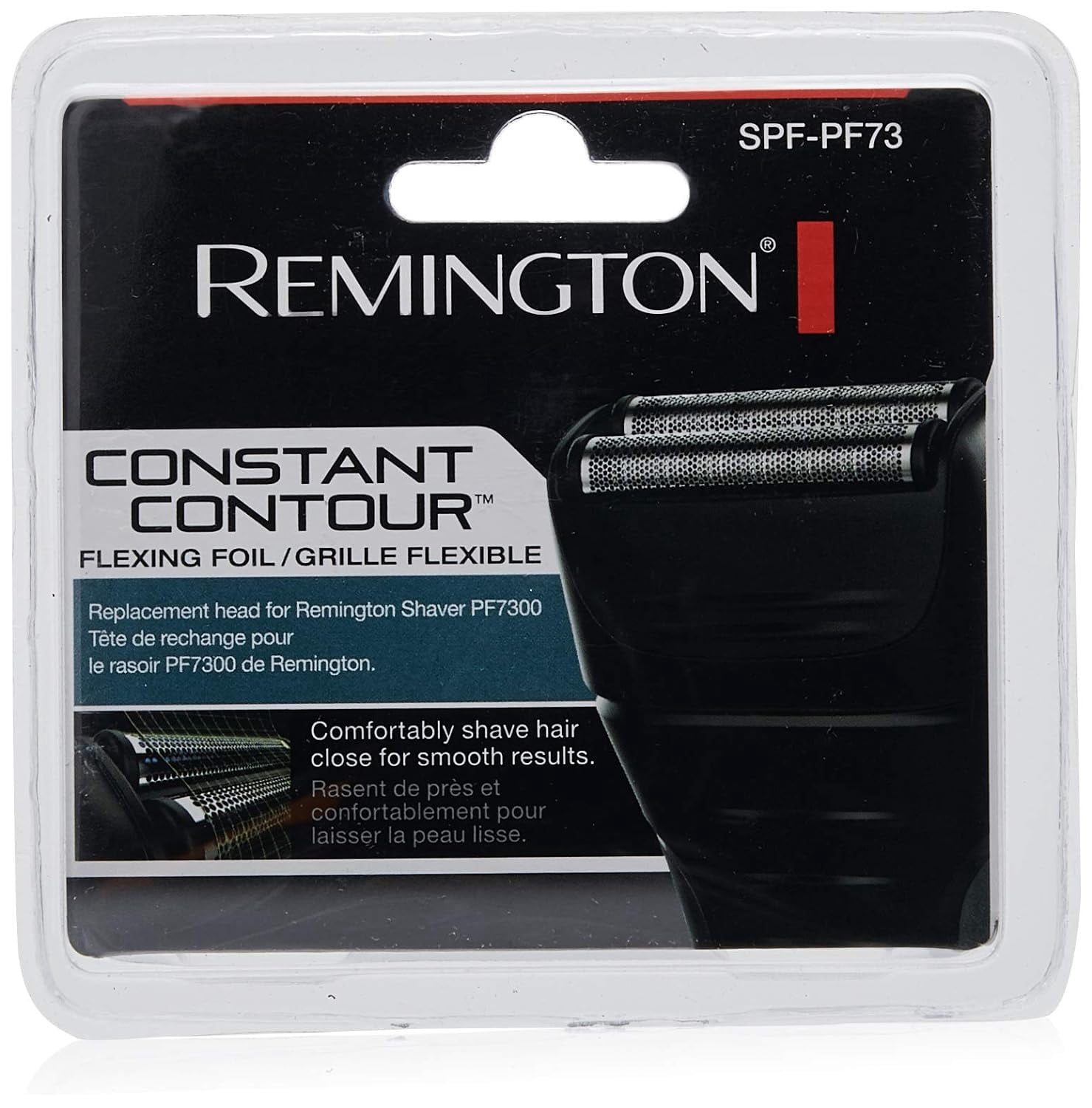 REMINGTON Replacement Foil Shaver Head and Cutter Assembly for PF7300, Compatible with F3010 & PF7320, Black