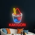 thumbnail image 5 of Handmadetneonsign Japan Kakigori Neon Sign, Kakigori Led Art Decor, Japanese Ice Cream Wall Decor, 5 of 5