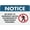 Warning Sign 4, variant on Notice Material Safety Data Sheets Retro Vintage Sign 8"x12", Home Bar Pub Kitchen Restaurant Wall Decor Plaque, MSDS Notice Marker