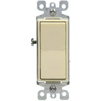 Leviton Decora Rocker Switch 5604-2I - 4-Way 15 Amp 120/277V AC Quiet - Ivory