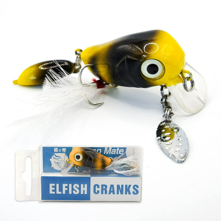 Crankbaits for Bass Fishing Shallow Diving Fishing Lures Topwater Swimbaits  Freshwater and Saltwater 1.5\'\'/0.2 oz 