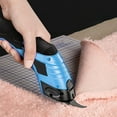 thumbnail image 6 of Cordless Electric Scissors, 2025 New Rechargeable Portable Cardboard Box Cutter with 2 Blades, Powerful Shears Cutting Tool for Fabric, Cardboard, Leather, Carpet and More (Blue (Boxed)), 6 of 7