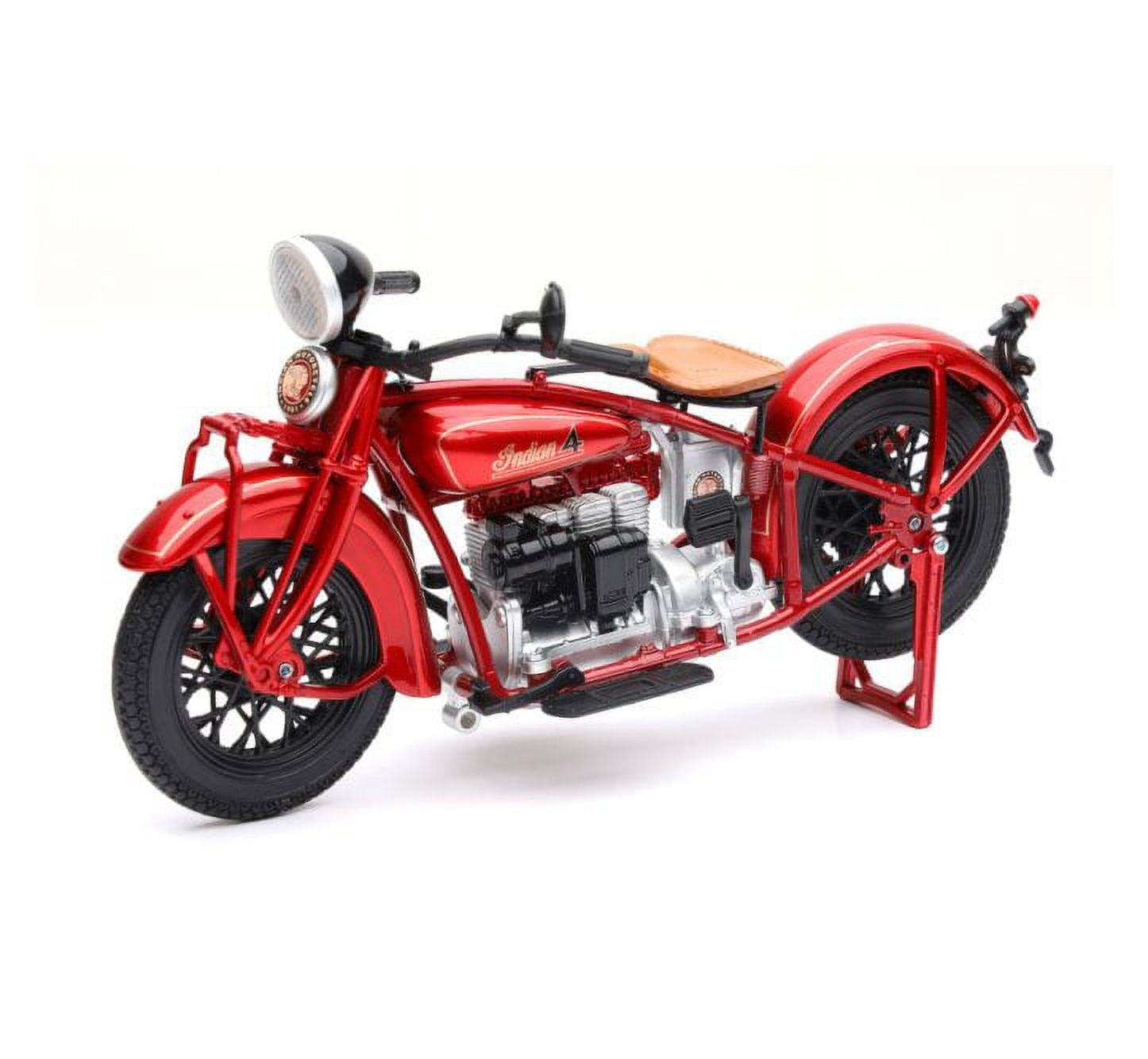 New Ray 1/12 Scale Diecast Collection: 1930 Indian 4 Red
