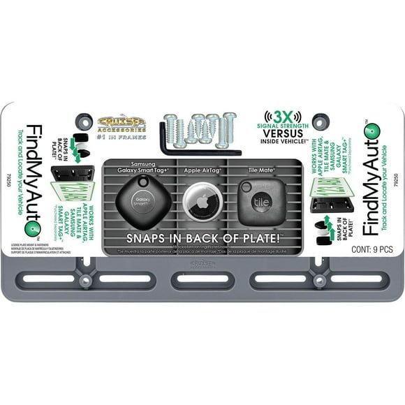 Cruiser Accessories Find My Auto License Plate Mount