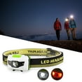 thumbnail image 4 of BCLONG Waterproof Headlight Super Bright Head Torch Led Headlamp Flashlight Red+White, 4 of 6