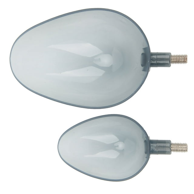 Cuillère à Lancer Emboîtable Longue, 2 Pcs/ensemble Tête 8mm Cuillère à Lancer Durable pour Pêche en Plein Air