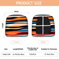 thumbnail image 3 of Colorful and Grey Abstract Art Artwork Seat Covers for Dining Room Chairs Set Of 4,Stretch Printed Washable Chair Seat Cover with Elastic Ties and Button,Removable Waterproof Couch Cushion Covers, 3 of 6