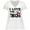 AA-White, variant on Inktastic I Love the '80s-musical Notes Women's Plus Size V-Neck T-Shirt