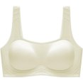 thumbnail image 1 of Puntoco Sujetadores sin aros para mujer Sujetadores de ropa interior sólidos y cómodos para mujer, 1 of 2