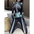 thumbnail image 4 of Sexy Role Play Costume Lingerie With Spiderweb Print, Zipper Closure, Open Crotch And Easy Pull Off Design, 4 of 4