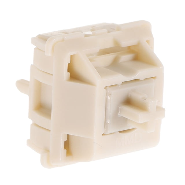 DEEPCRAFF Beige Cream Mechanical Keyboard Switches Pre Installed Tactile Switches for Gaming and Typing