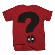 Marvel Deadpool Question Mark Red Flip T-Shirt | S