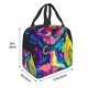 thumbnail image 3 of Easygdp Neon Pop Art Pitbull Bolsa Térmica Premium - Tela Oxford Impermeable, Gran Capacidad, Bolsillo Frontal, Unisex para Trabajo, Escuela, Actividades al Aire Libre y Picnics, 3 of 8