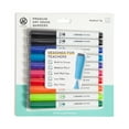 thumbnail image 2 of U Brands Dry Erase Markers, Bullet Tip, Medium Point, Multi-Color, 10 Count, 2 of 9