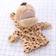 thumbnail image 4 of FELTECHELECTR Adorable marioneta de mano de peluche de leopardo, amigos del zoológico, animales, marionetas educativas, muñecas, leopardo de dibujos animados, 4 of 6