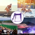 thumbnail image 2 of Soidarity Bolso cruzado transparente para hombre y mujer, bolsa de transporte de viaje, elegante monedero con cremallera, bolsos de hombro transparentes, Deportes y aire libre Púrpura Soidarity OD016648-01, 2 of 6