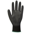 thumbnail image 2 of Portwest A120 Work Gloves PU Palm Dipped Abrasion and Tear Resistant Black, Medium, 2 of 3