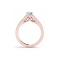 thumbnail image 3 of 1/2 Carat T.W. Diamond 14kt Rose Gold Classic Engagement Ring, 3 of 4