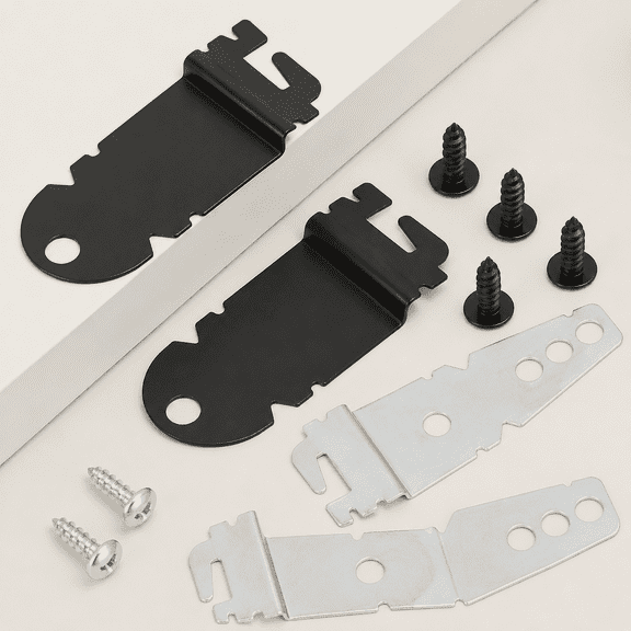 & Dishwasher Side Mounting Bracket Kit With Screws, Compatible with KitchenAid and Whirlpool Models