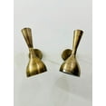 thumbnail image 2 of 1950's Mid Century Brass Italian Diabolo Wall Sconce Fixture Lamps Diabolo Pair of 2 Modern Italian Wall Lights Antique Scones Lamp, 2 of 3