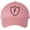 Pink, variant on Shield Lightning Bolt Embroidered Baseball Cap USA Military Inspired Tactical Adjustable Dad Hat (Red)