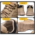 thumbnail image 3 of Zapatos de trabajo indestructibles de corte bajo antideslizantes para hombres a prueba de pinchazos (43 caqui) DQrwqpou Tenis De Mujer Tenis De Hombre, 3 of 8