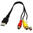 thumbnail image 5 of USB to 3RCA Cable USB Female to 3 RCA Rgb Video AV Composite Adapter Converter Cable Cord Connector Lead for TV PC DVR, 5 of 7