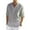 Gray, variant on COOFANDY Men's Cotton Linen Shirts Long Sleeve Casual T-Shirts Hippie Summer Beach Tops