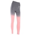 thumbnail image 3 of Mujeres Deportes Gimnasio Yoga Correr Fitness Leggings Pantalones Entrenamiento Atlético Pantalones Melocotón XL, 3 of 8