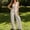 Style1-Khaki womens outfits, variant on Maqroz Casual Outfits for Women Striped Sleeveless V Neck Top and Wide Leg Pants Set Drawstring Waist Casual Vacation 2026 Yellow M