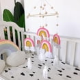 thumbnail image 4 of Cuna Móvil Para Bebé, Carillón Móvil, Sonajero, Juguete, Macramé, Arco Iris, Recién Nacido, Guardería, Cama Colgante, Campana, Regalo Para Niños Y Niñas matsuzay BA001336-03, 4 of 6