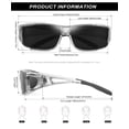 thumbnail image 4 of Gafas de Sol KALIYADI Polarizadas para Usar Sobre Lentes para Hombres y Mujeres, 4 of 7