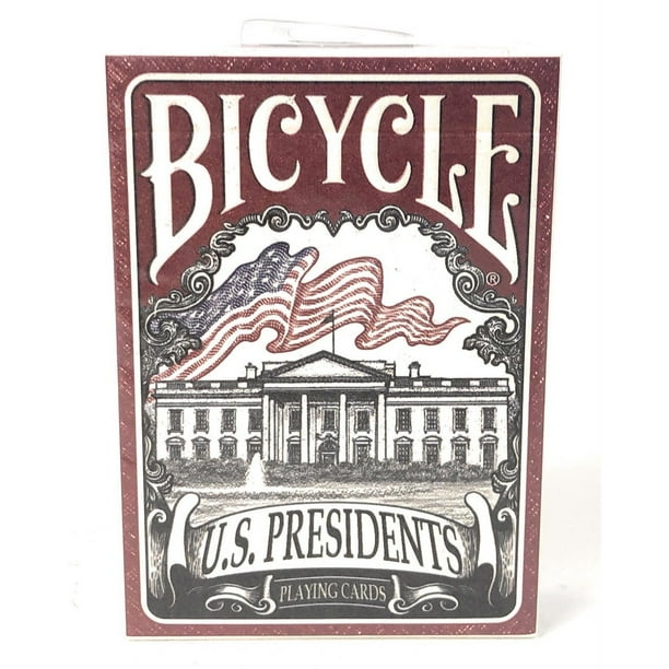 Bicycle 1033317 U.S. Presidents Playing Cards Republican Tuck Case 44
