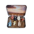 thumbnail image 2 of Easter Scene And Cross,He Is Risen Decor,Precious Moments Nativity Set,4×2inch Mini Easter Scene Set In Tin Box,Handcrafted Pocket Size Gift Tin, Resin Easter Sets & Figures For Home Gifts Decor (B), 2 of 6