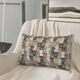thumbnail image 5 of Daiia Cartoon Bear Bedding Waterproof Pillow Protector Zippered Queen – Bed Bug Proof Pillow Encasement-14"x20", 5 of 6