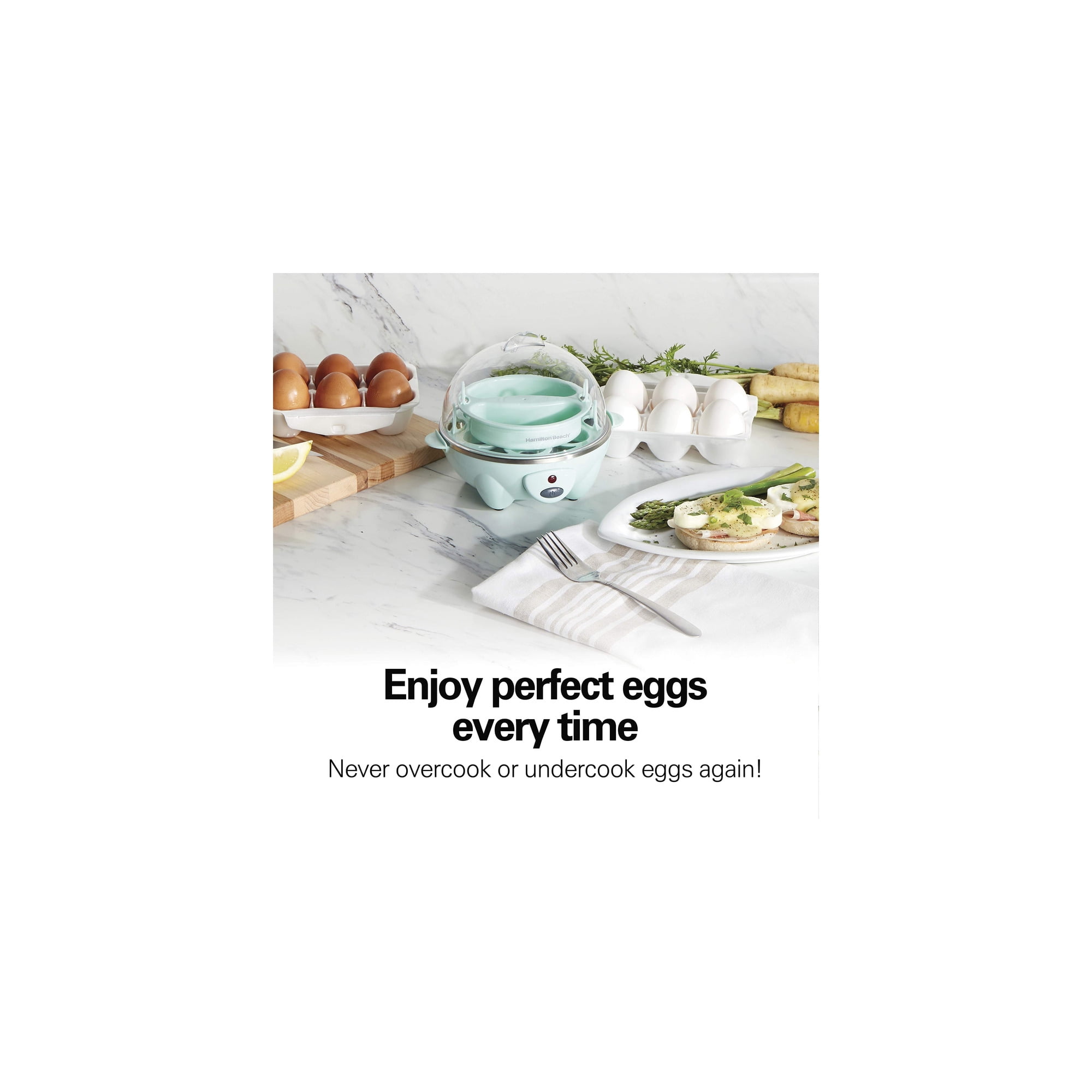Hamilton Beach 3-in-1 Electric Egg Cooker (Pack of 6)
