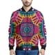 thumbnail image 2 of Chaqueta con estampado 3D de retazos bohemios para hombre, sudaderas con estampado floral étnico, tops de manga larga, abrigos con cremallera para primavera y otoño, 2 of 5
