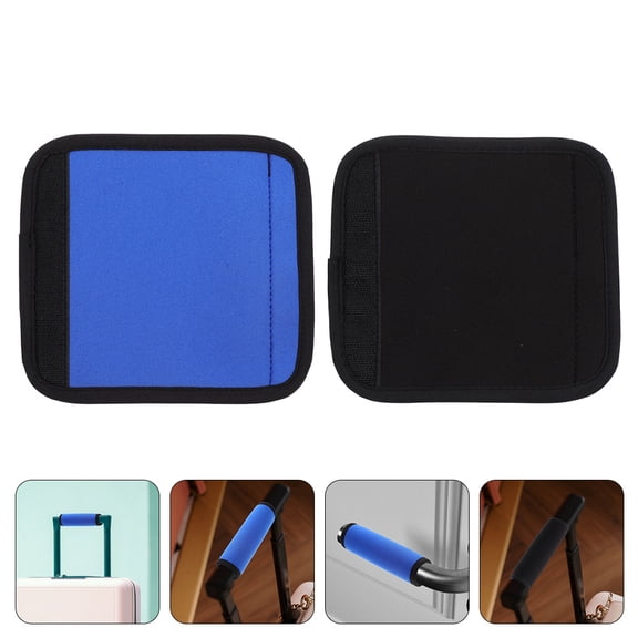 Kesenlong Suitcase Handle Grip 2Pcs Neoprene Luggage Handle Wrap Suitcase Handle Cover Luggage Handle Grip