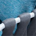 thumbnail image 2 of Silla de comedor para patio al aire libre con cuerda moderna Spencer de LeisureMod con cojines LeisureMod SC23GR, 2 of 2