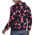 thumbnail image 6 of Sigee Breast Cancer for Men's Pullover Hoodie Sweatshirts Adult Casual Long Sleeve Sweatshirts ,Sizes S-4XL-4X-Large, 6 of 7