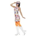 thumbnail image 2 of 60's Groovy Chick Costume, 2 of 4