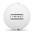 thumbnail image 4 of Pelotas de golf WILSON 2025 Triad, 12 pelotas blancas, 4 of 5