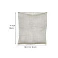 thumbnail image 4 of 304 Stainless Steel Wire Knitted Mesh Bag Plants Root Pouches Basket, 4 of 14
