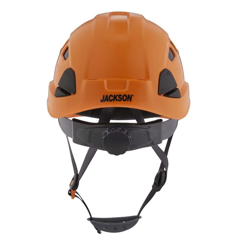 Jackson Safety Hard Hat - CH-300 Series - Industrial Climbing - Non-Vented - Orange