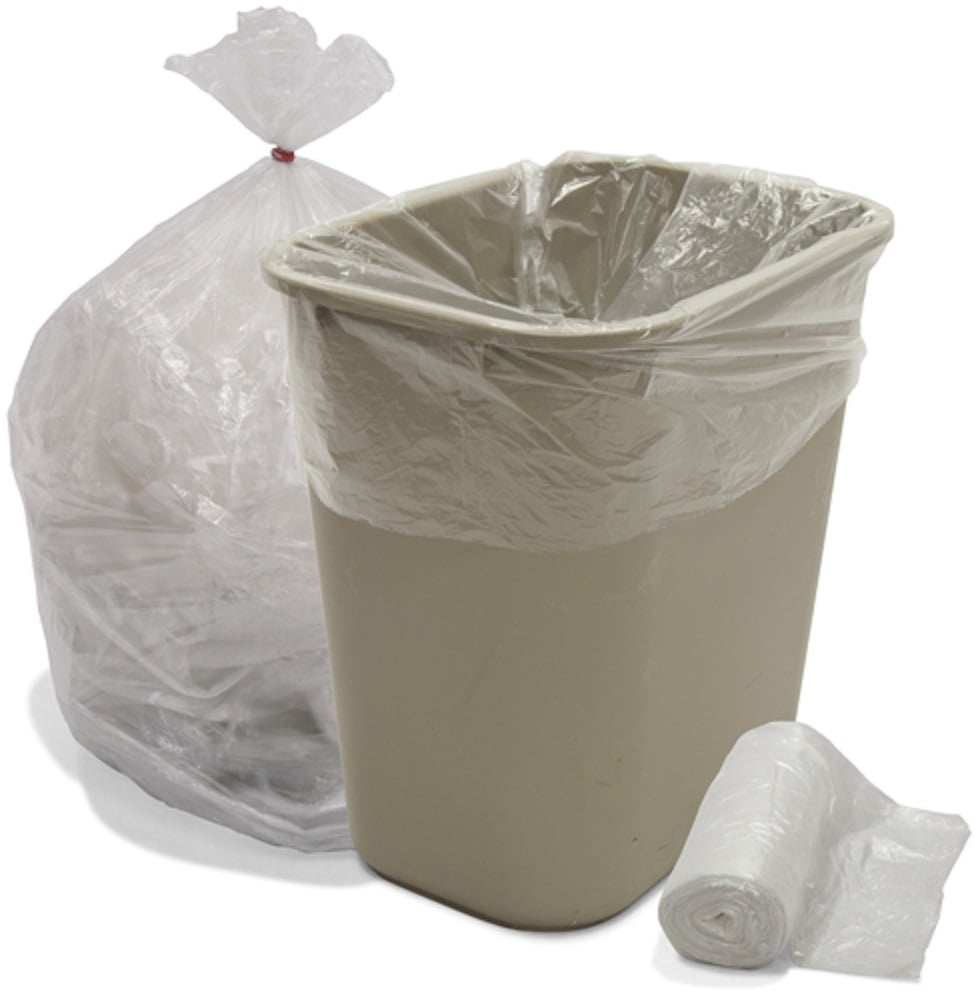 1000 pcs. Trash can liners/Trash Bags-High Density 7-10 gallons 24x24 